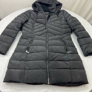 Kenneth Cole Reaction Women's Black Puffer Coat